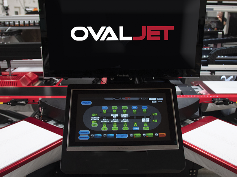 OvalJet - DTG Printer - Screen Printer